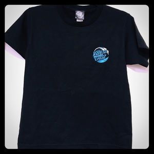 Santa Cruz Skateboards Wave Dot TShirt Youth Small